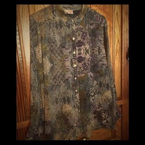 😍NEW Tianello $179 Silk Top😍